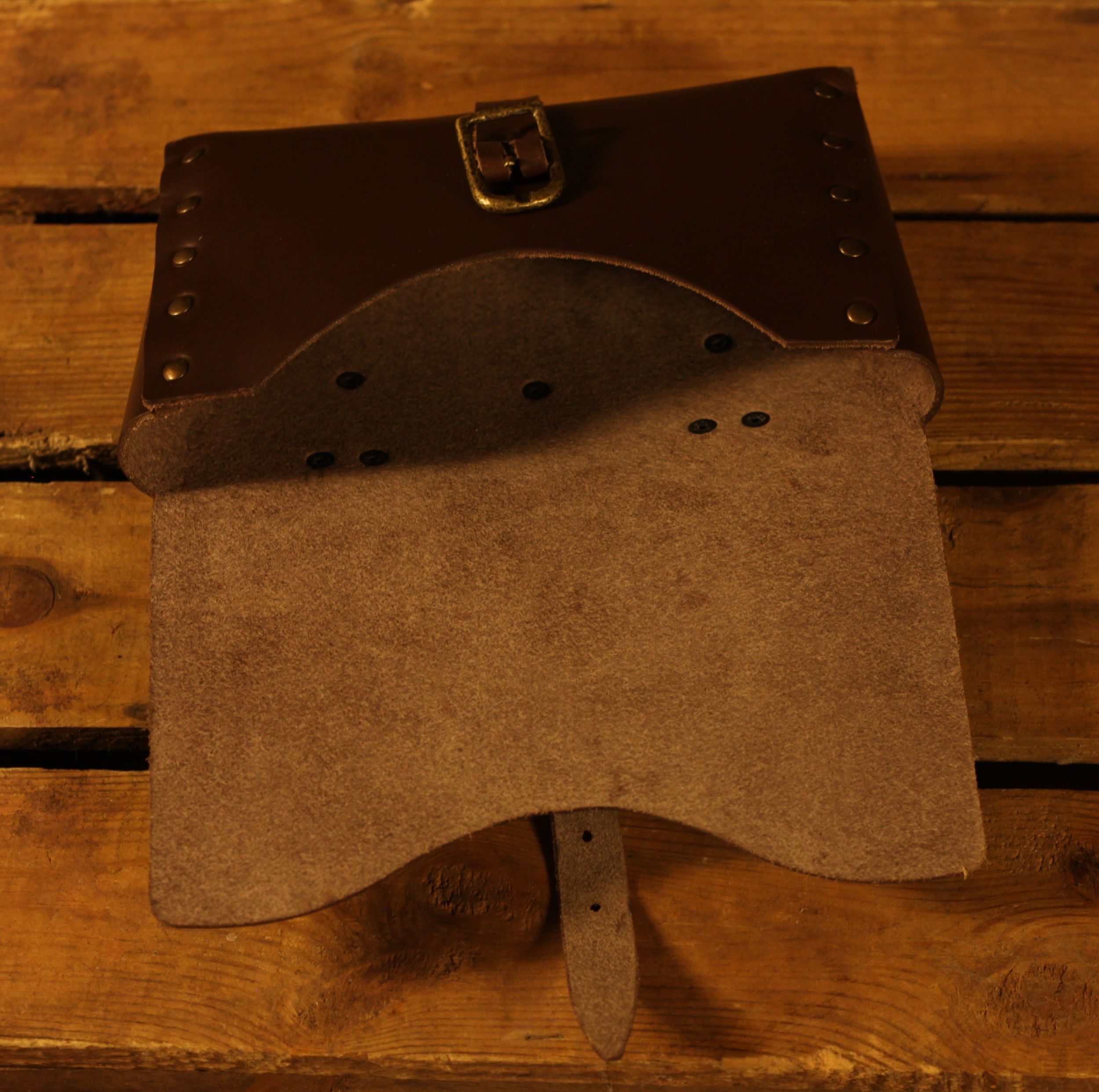 Gürteltasche aus Glattleder