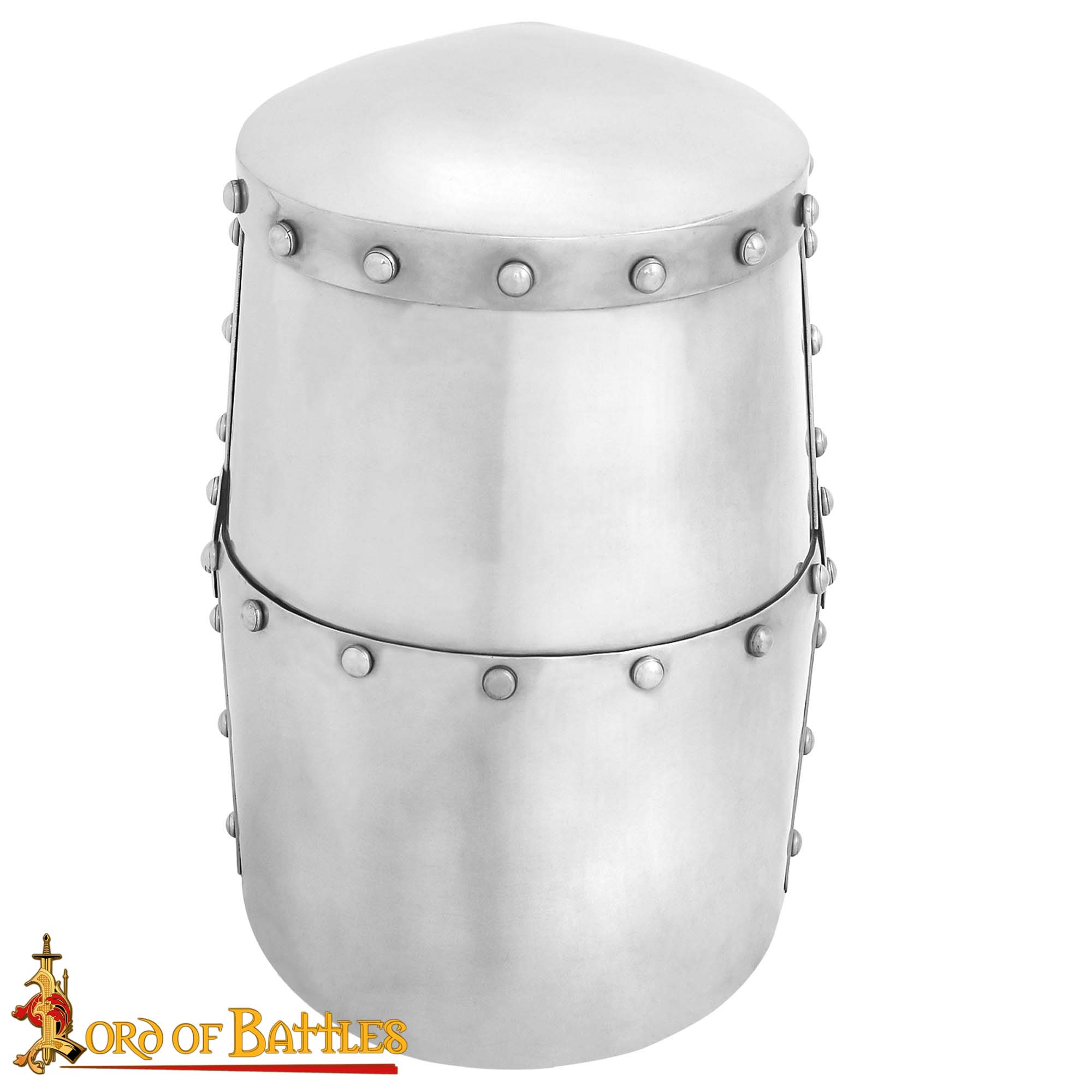 Kreuzritter Topfhelm, 1,3mm