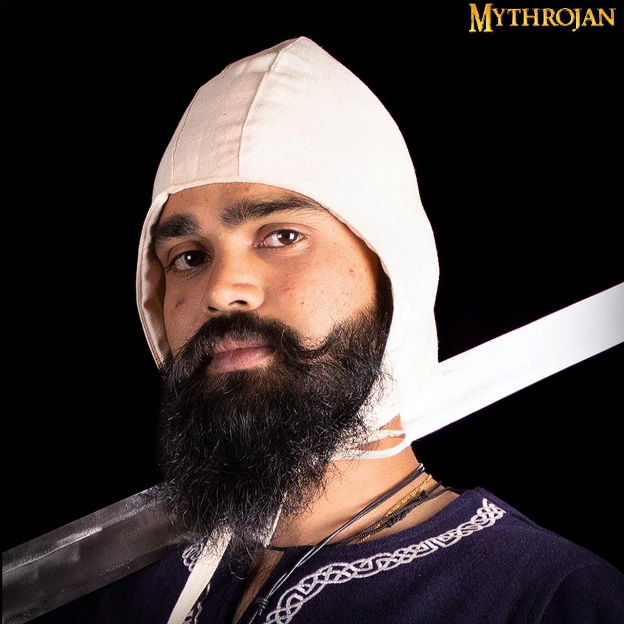 Leichte Bundhaube Natur