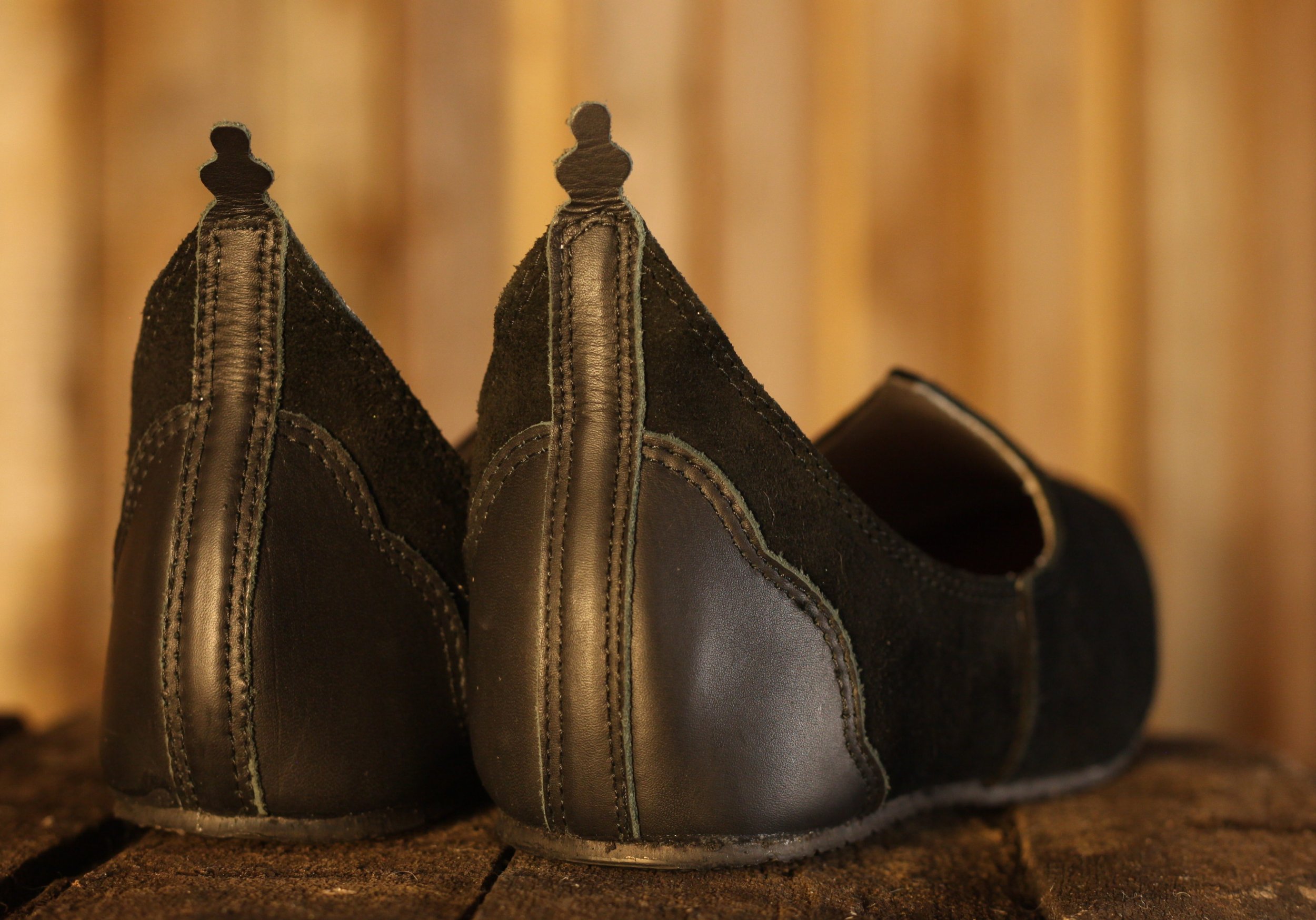 Schwarze Damen-Riemenschuhe Grete