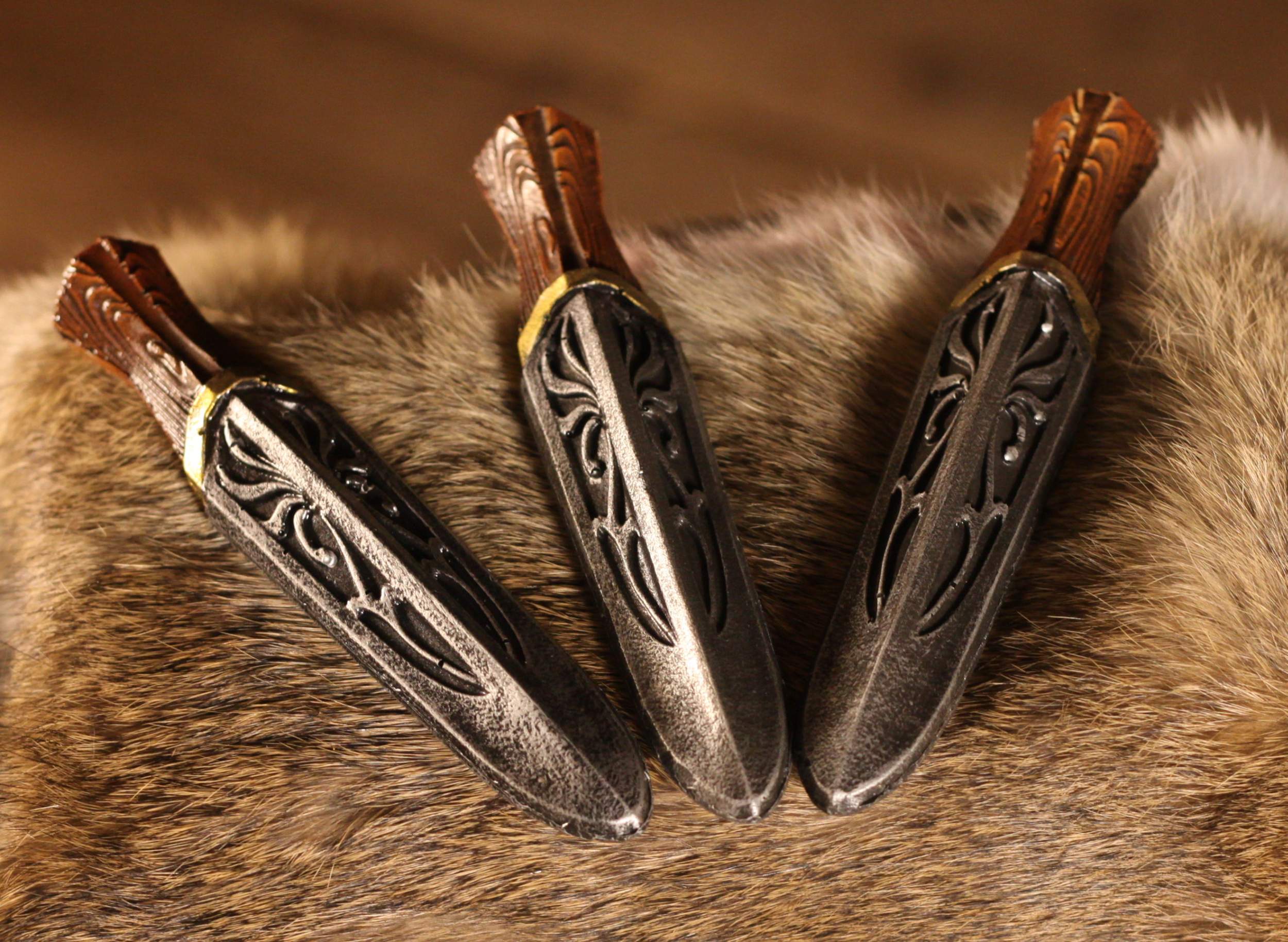 3er Pack Wurfmesser Assassinen Unity