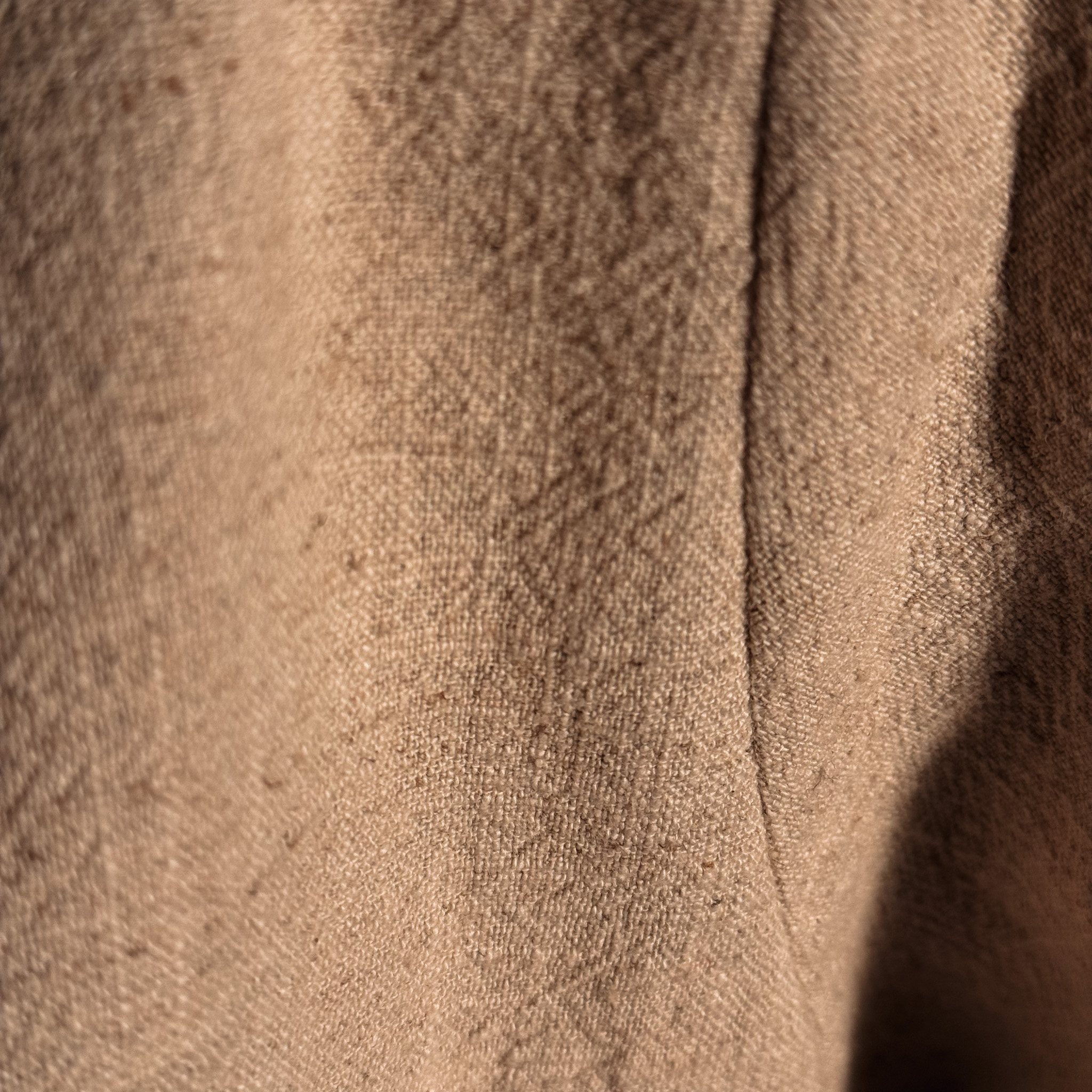 Mittelalterliche Leinenkleid Astrid Natur/Beige