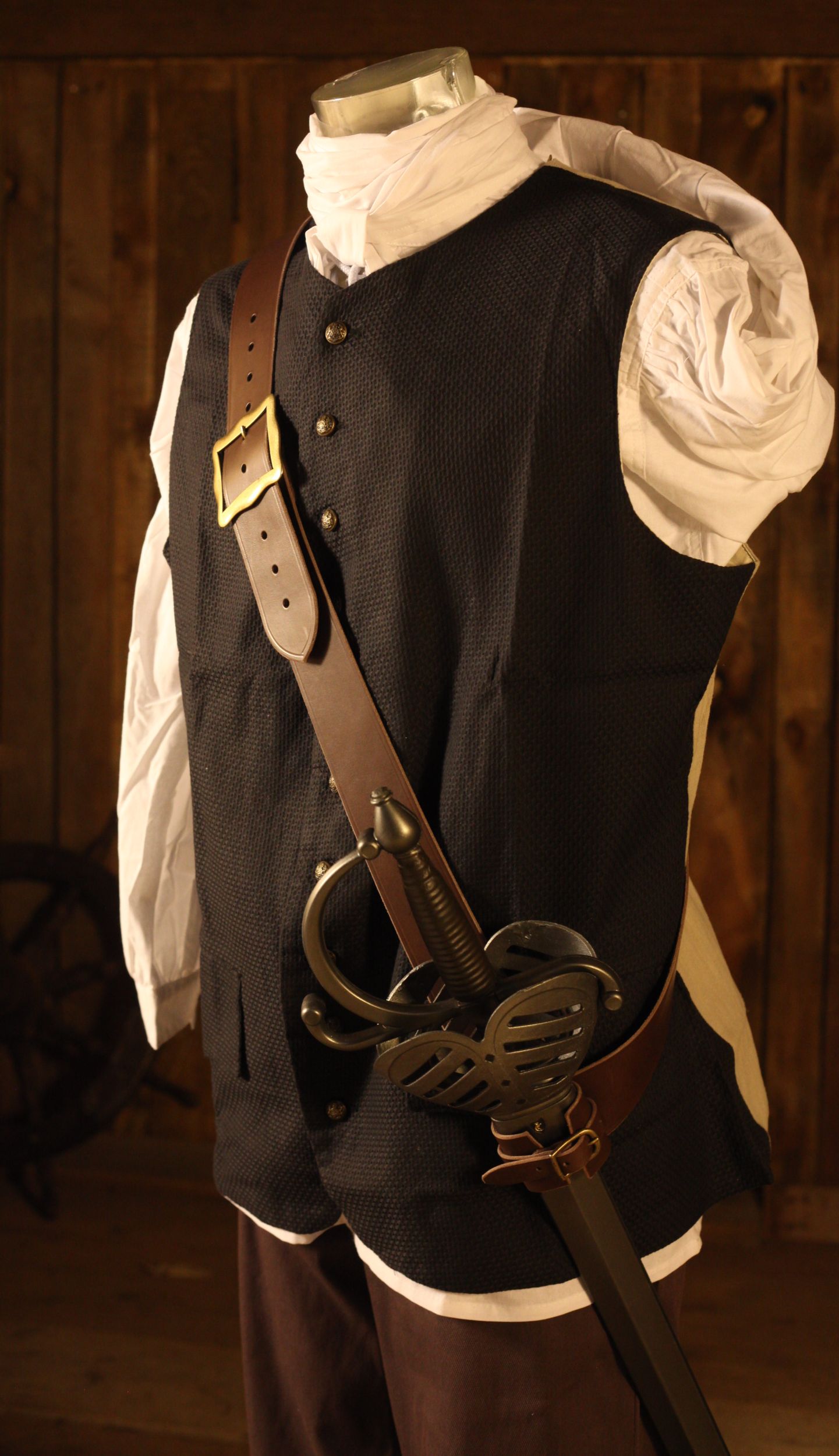 Piraten Bandolier für Rechtshänder