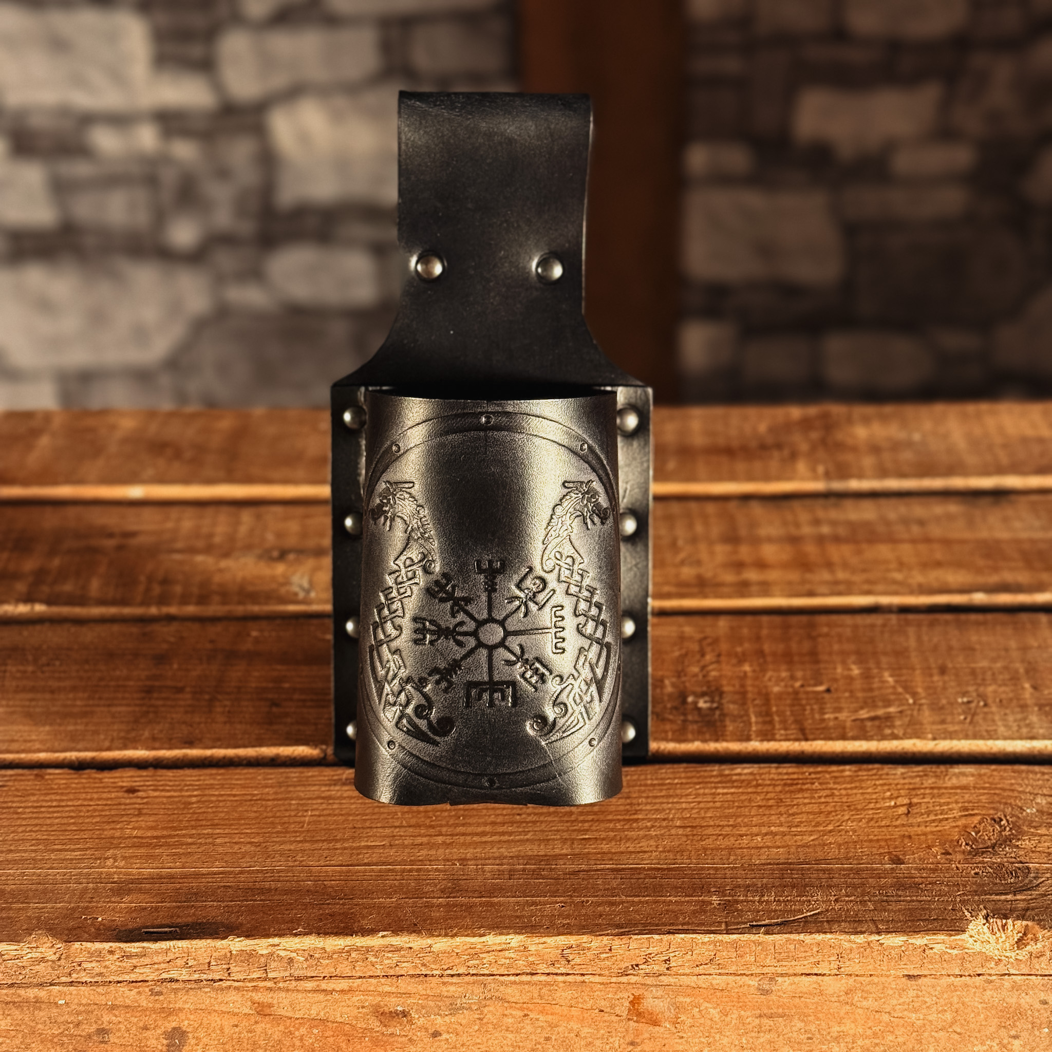 BecherBoss Getränkehalter Drakkar schwarz