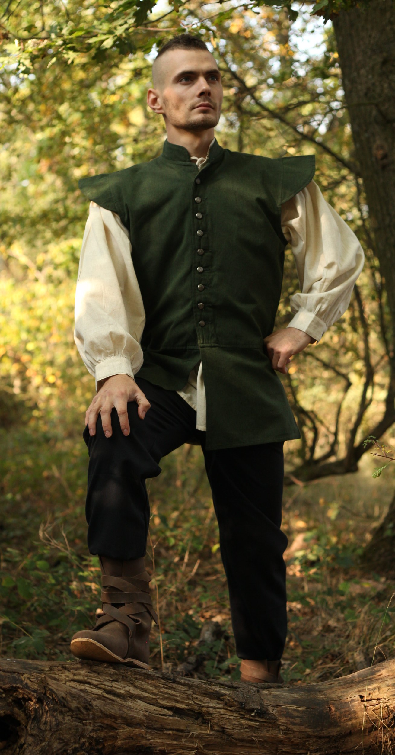 Klassischer Wams aus Baumwolle