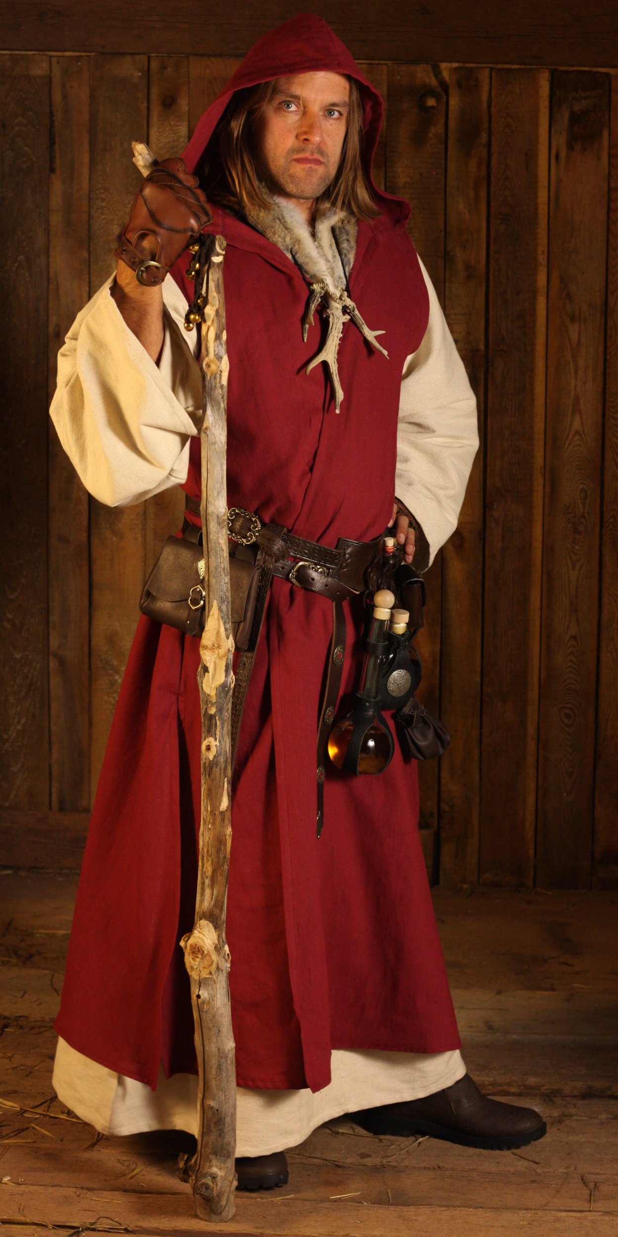 Komplettes Kostüm Druide