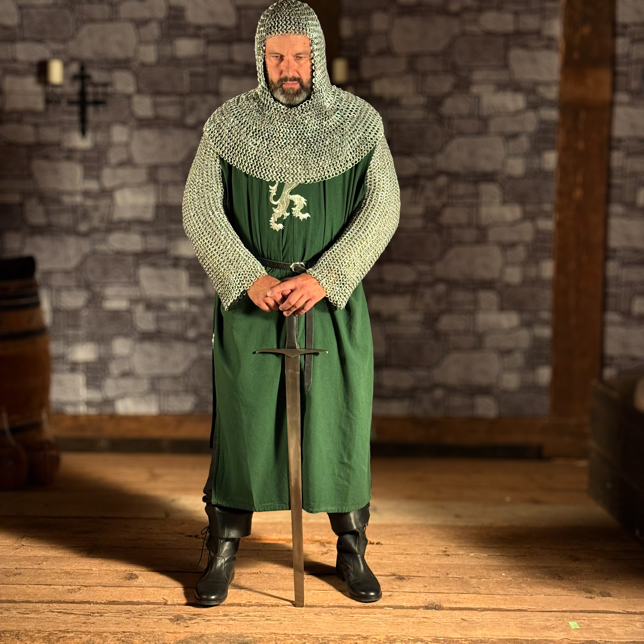 Kettenhaube Aluminium, genietet, ID 10mm