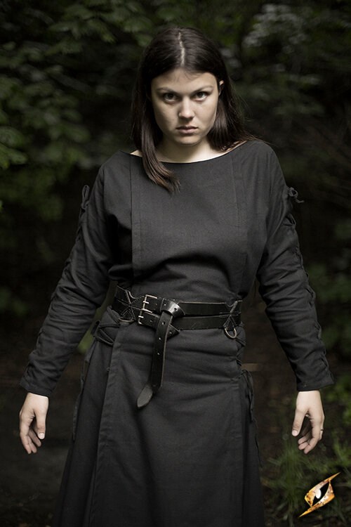 Kleid Priesterin, schwarz