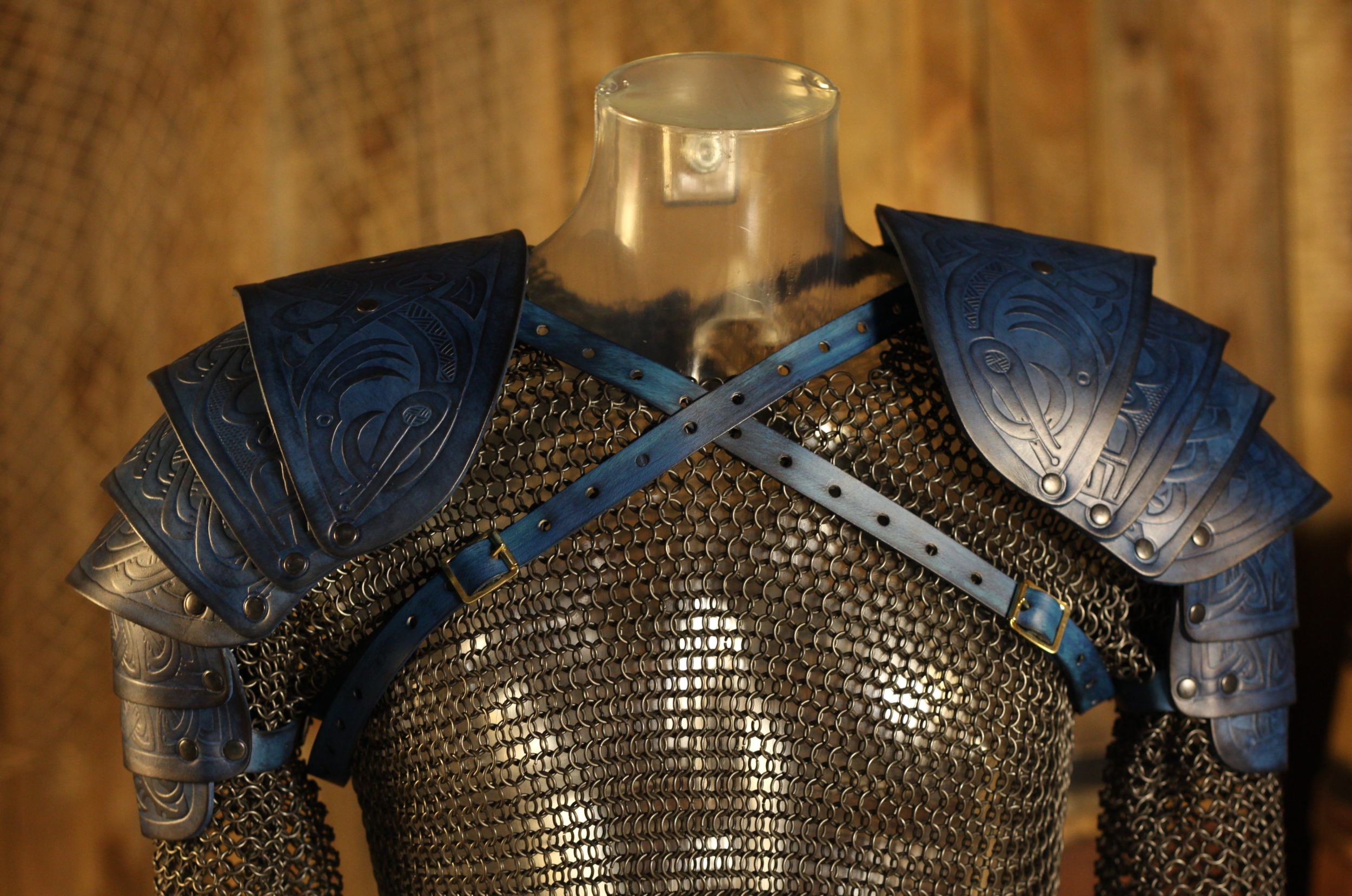 LARP Schulterrüstung Vendel