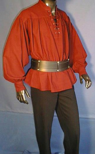 Piratenhemd, Mittelalterhemd