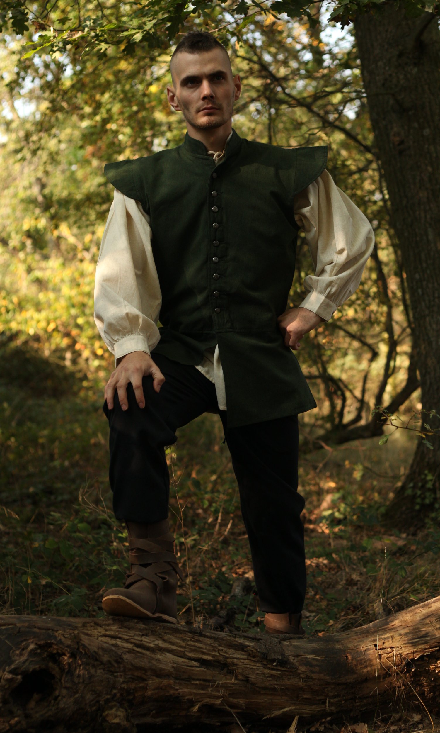 Klassischer Wams aus Baumwolle