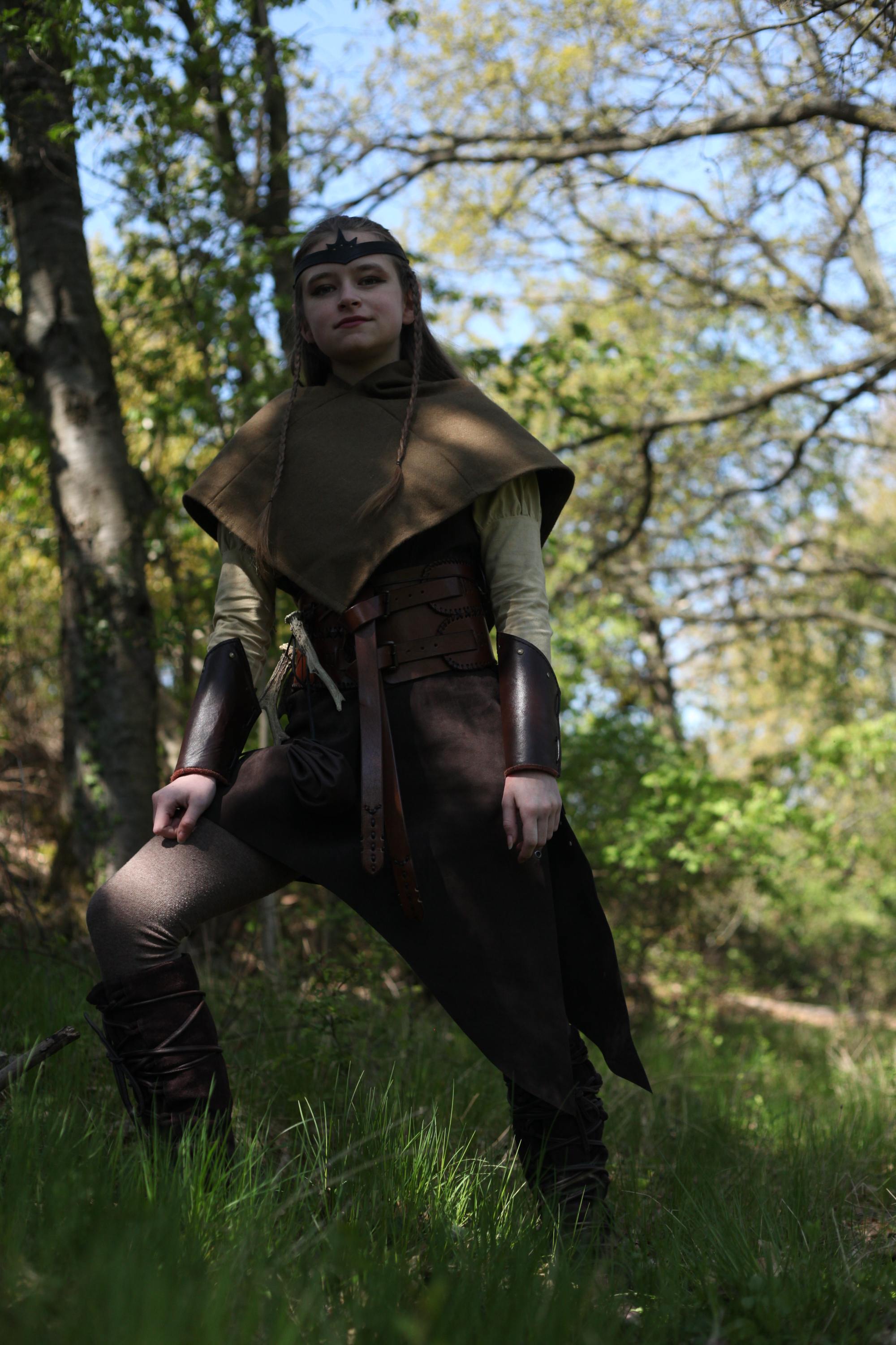 Woll-Gugel Bjorn Herbstgrün