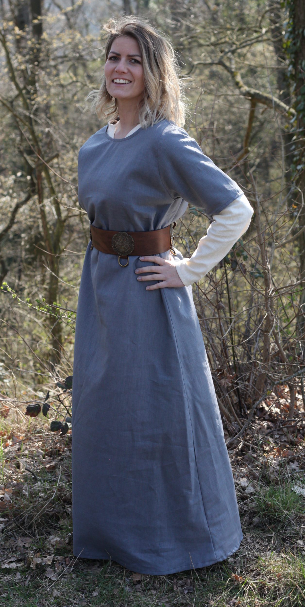 Damen Leinentunika Freydis