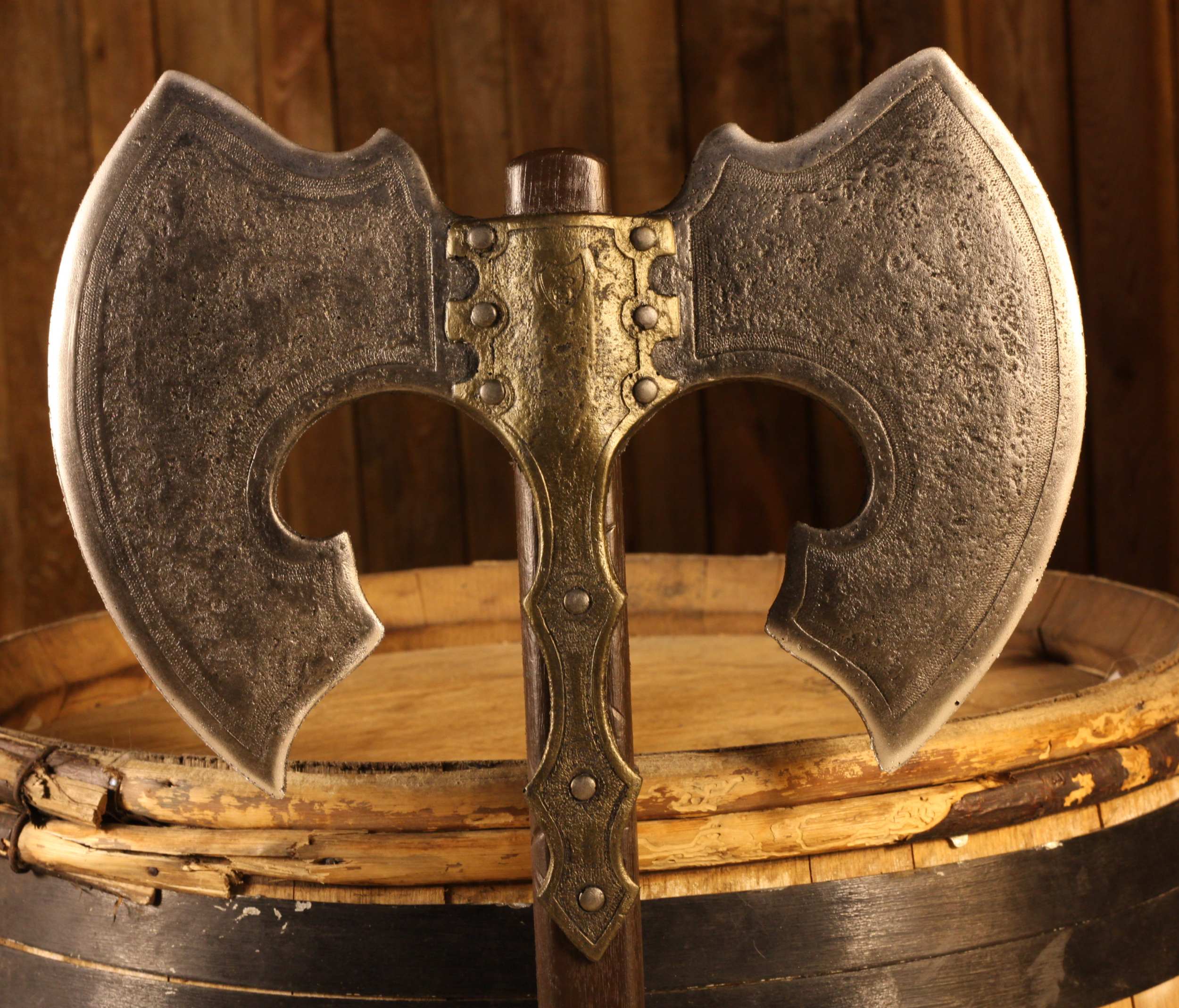 Doppelkopfaxt Zweihänder 108cm