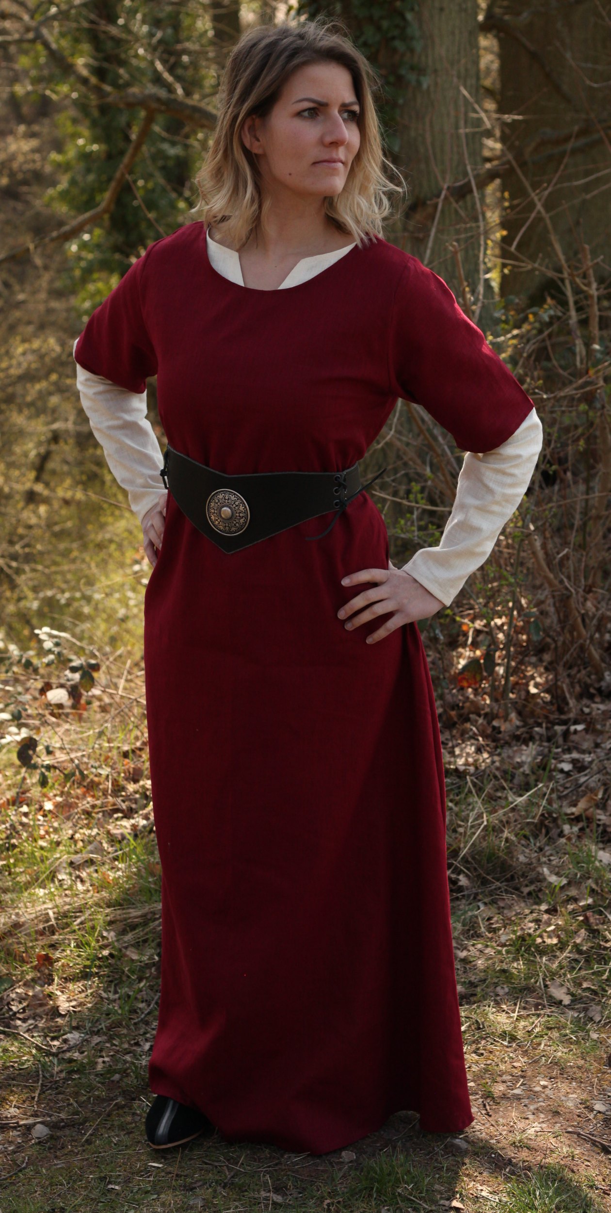 Damen Leinentunika Freydis