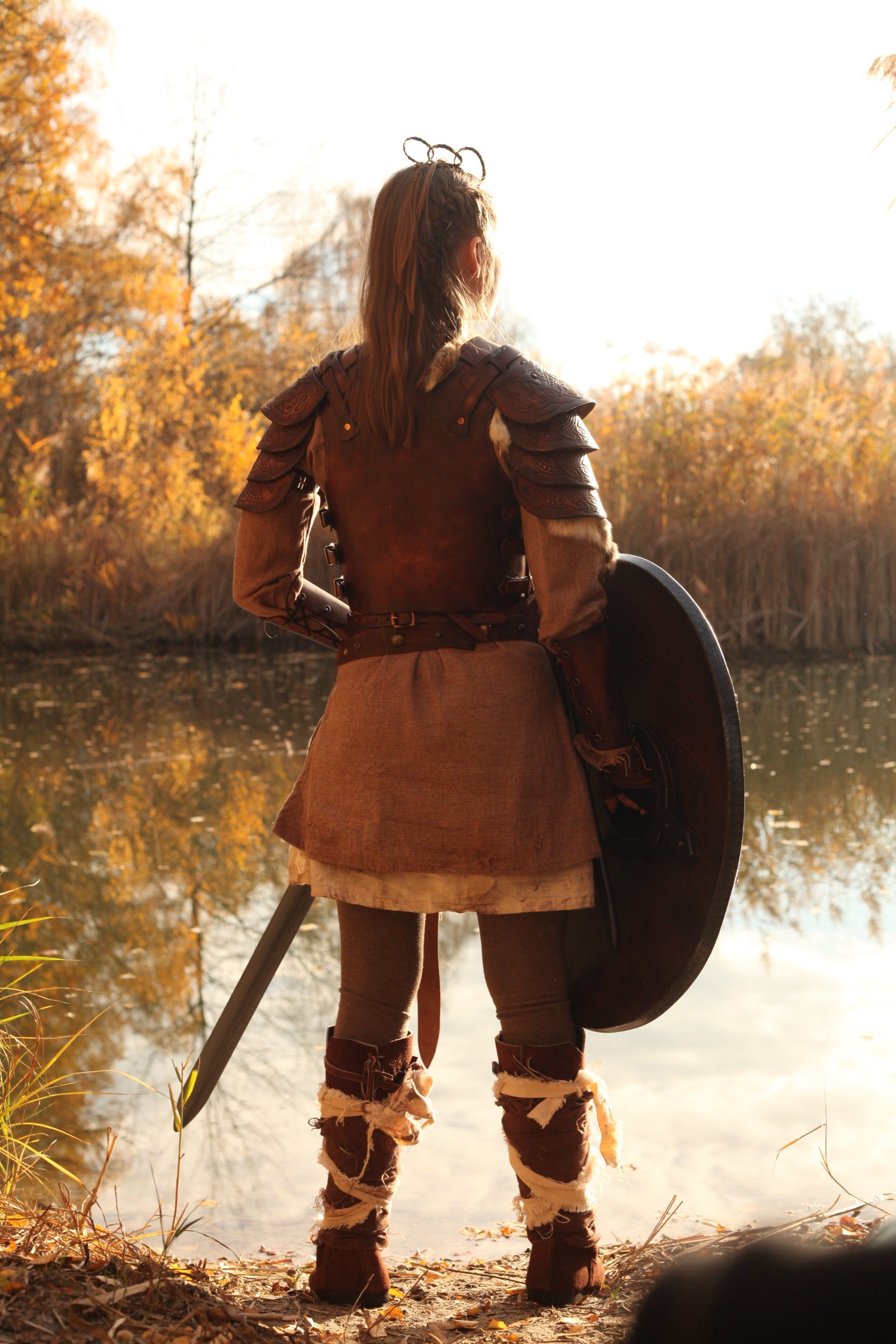 LARP Komplettoutfit Wikinger Schildmaid