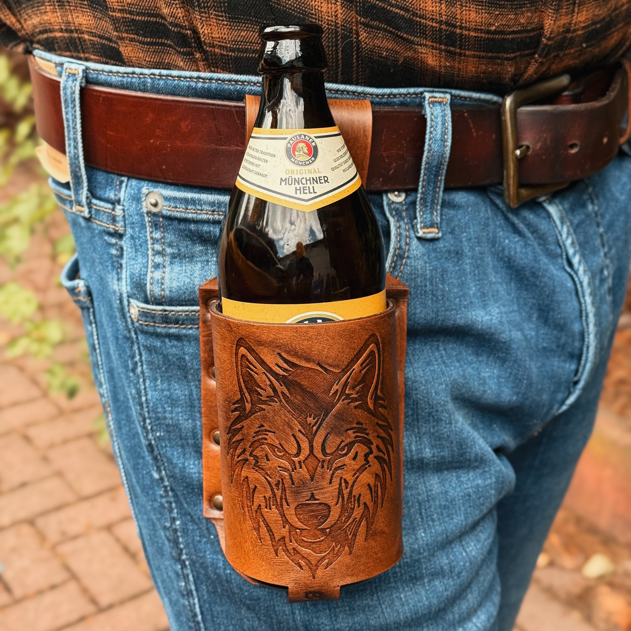 BecherBoss Getränkehalter grimmiger Wolf Maxi