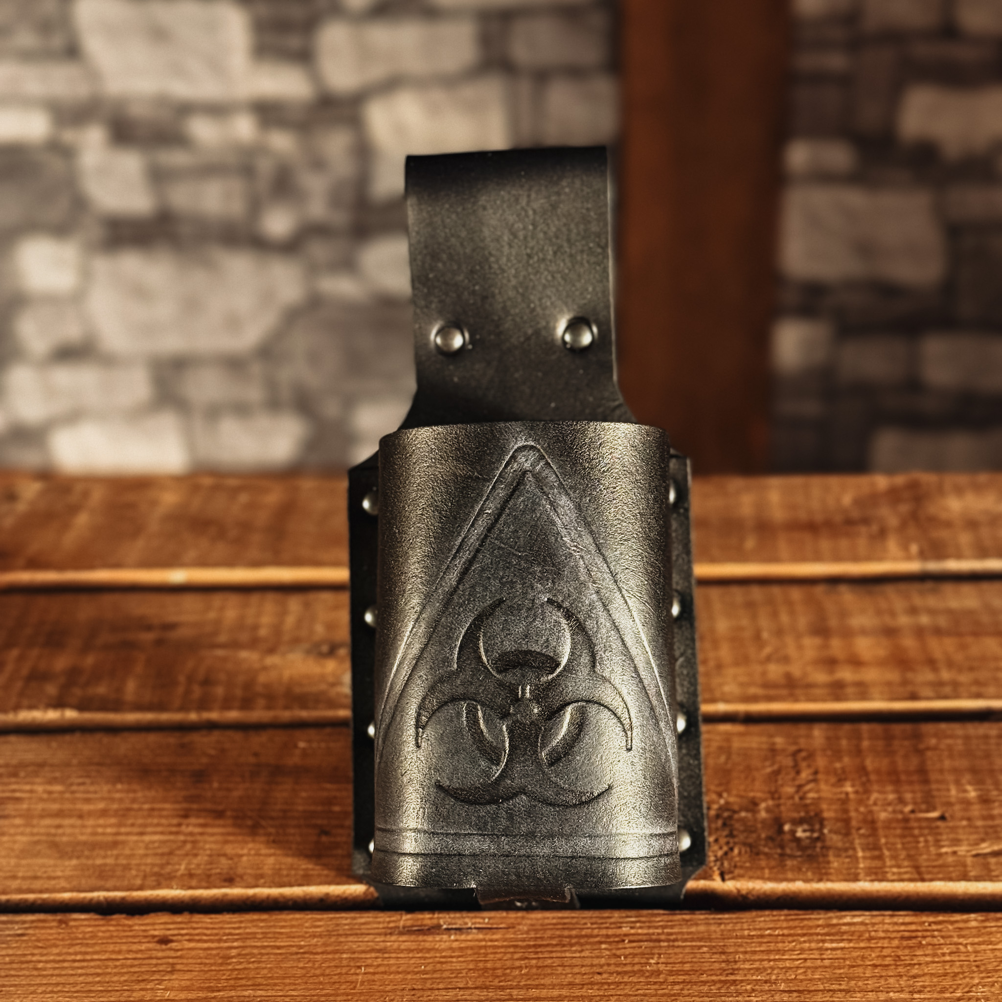 BecherBoss Getränkehalter Biohazard schwarz