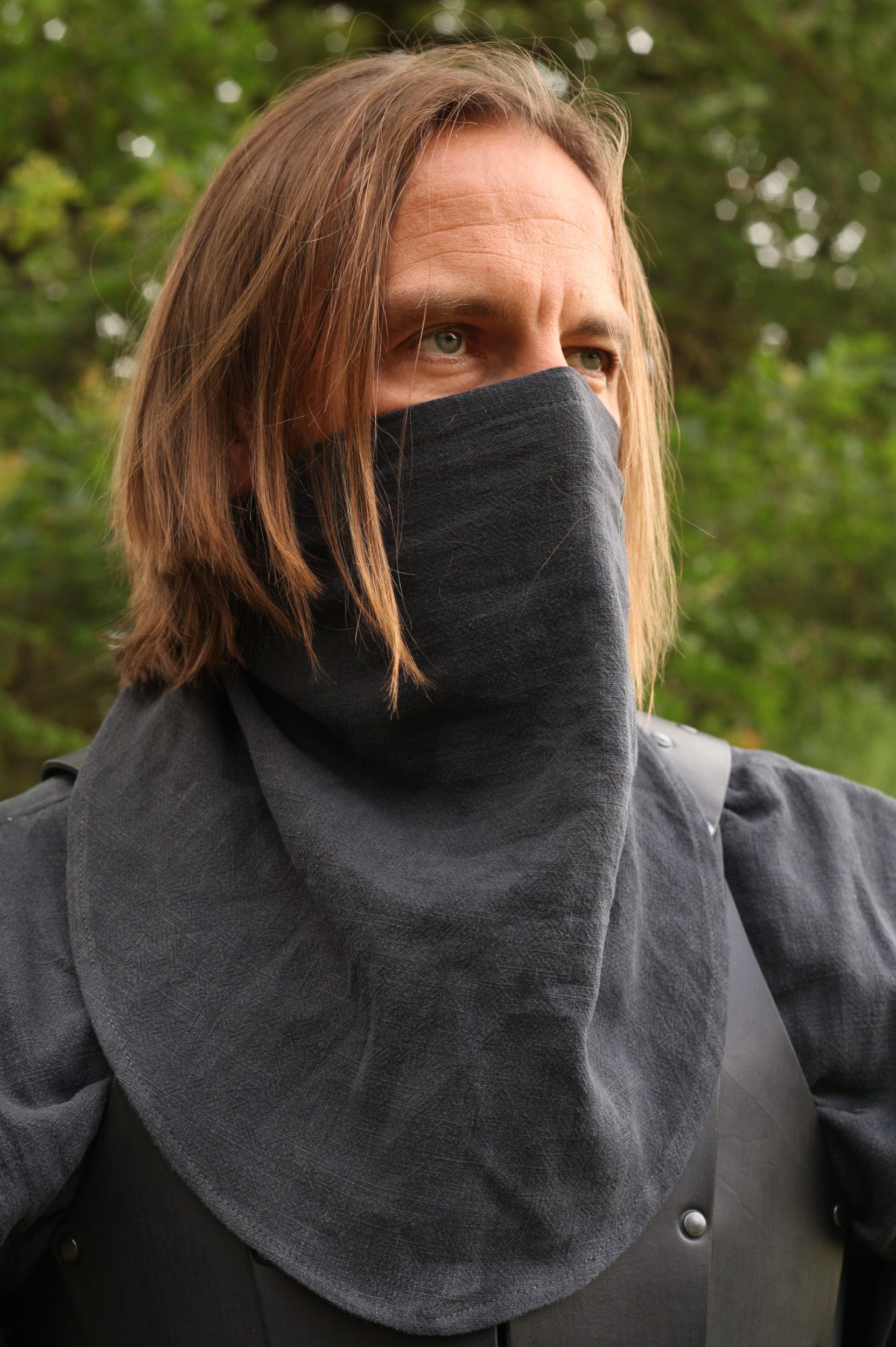 Leinen Gesichtsmaske