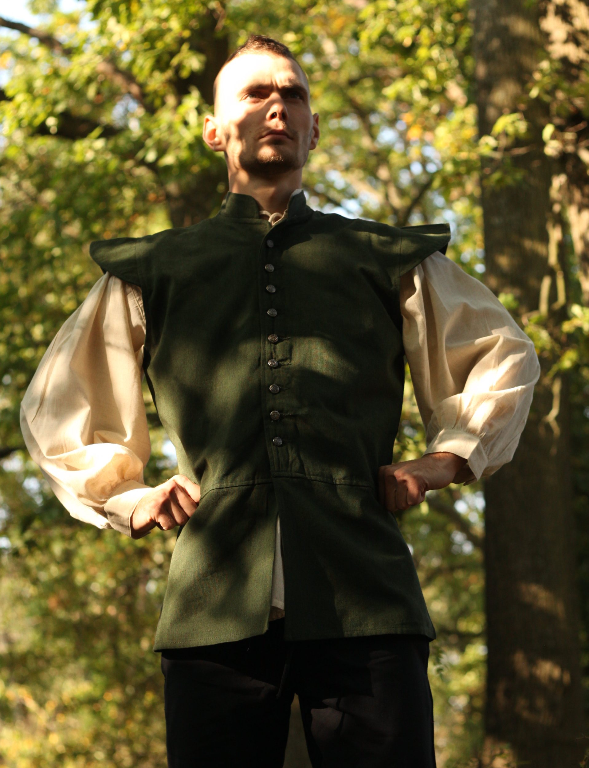 Klassischer Wams aus Baumwolle