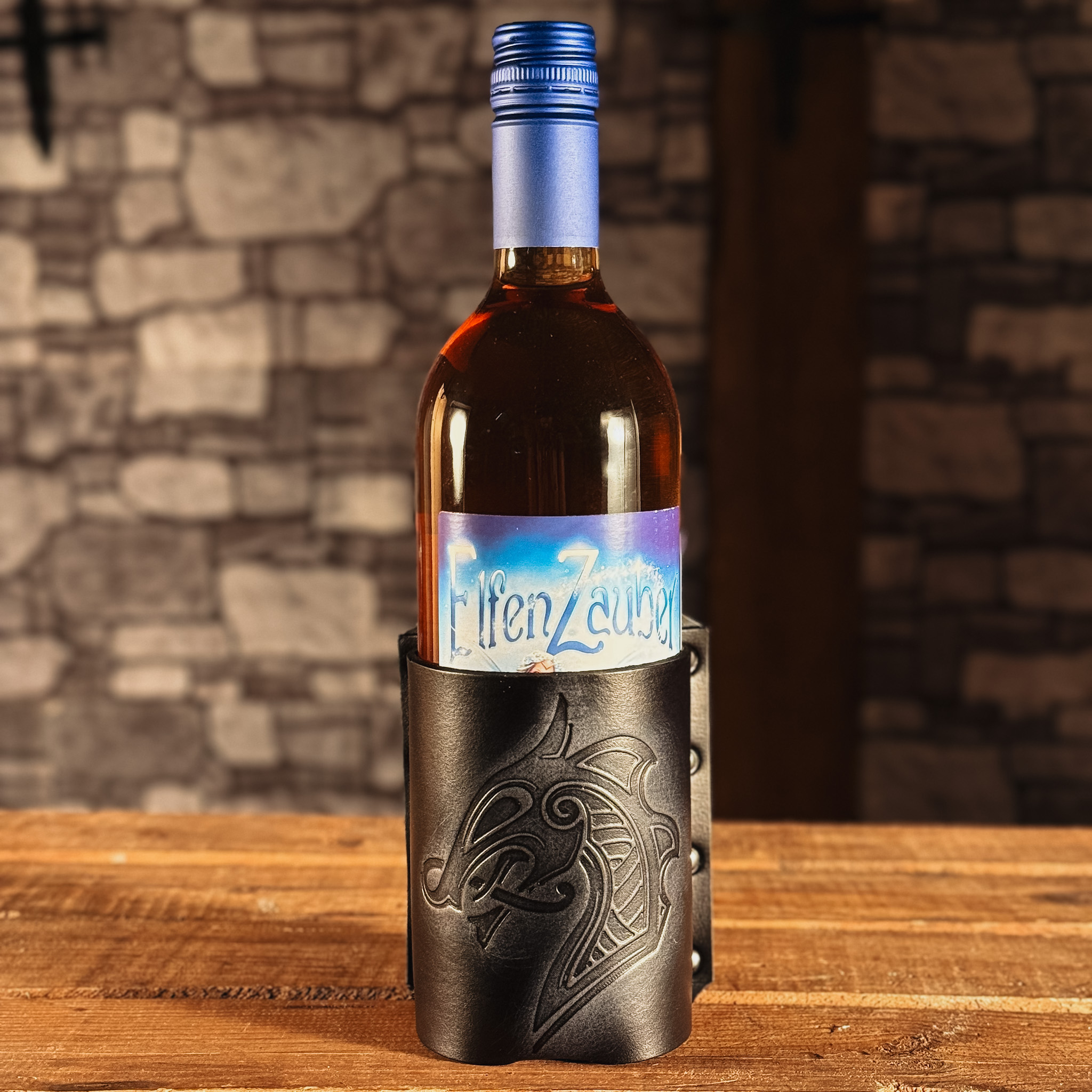 BecherBoss Getränkehalter Drachenkopf schwarz