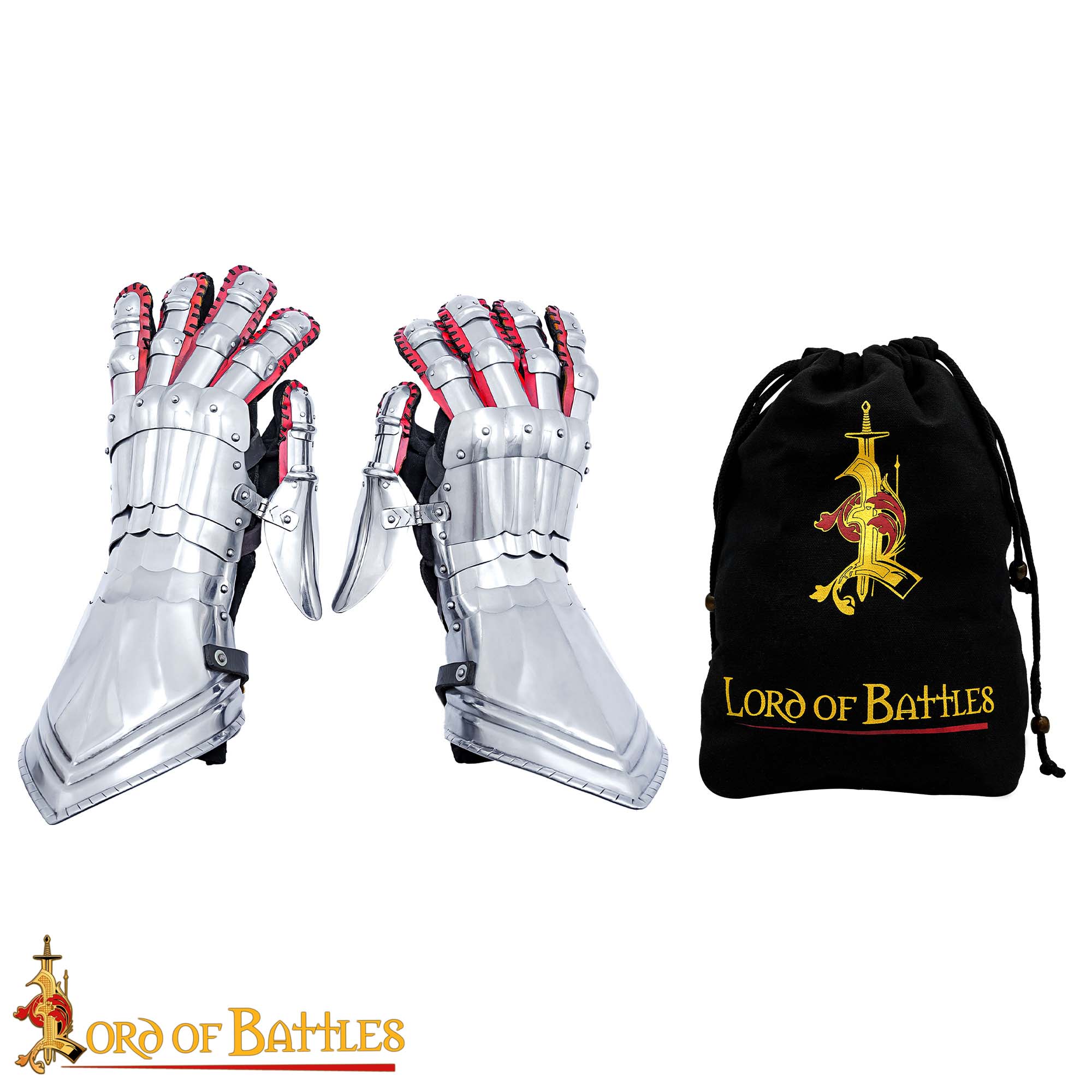 Mittelalterliche Plattenhandschuhe 1,3mm