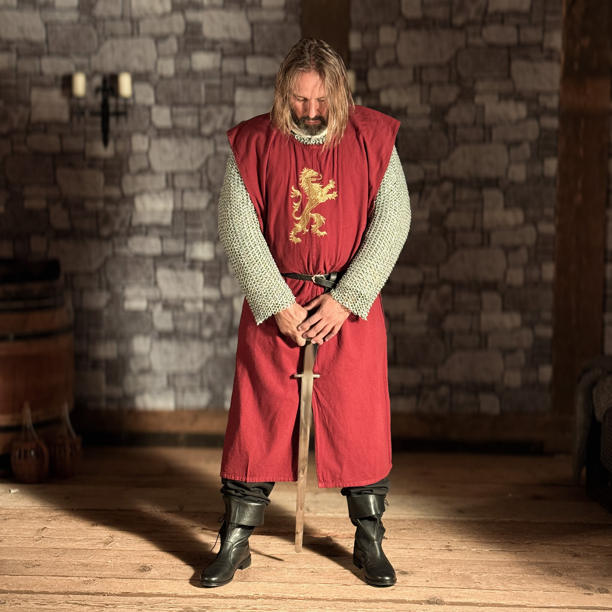 Kettenhemd aus Aluminium, ID 10mm, vernietet