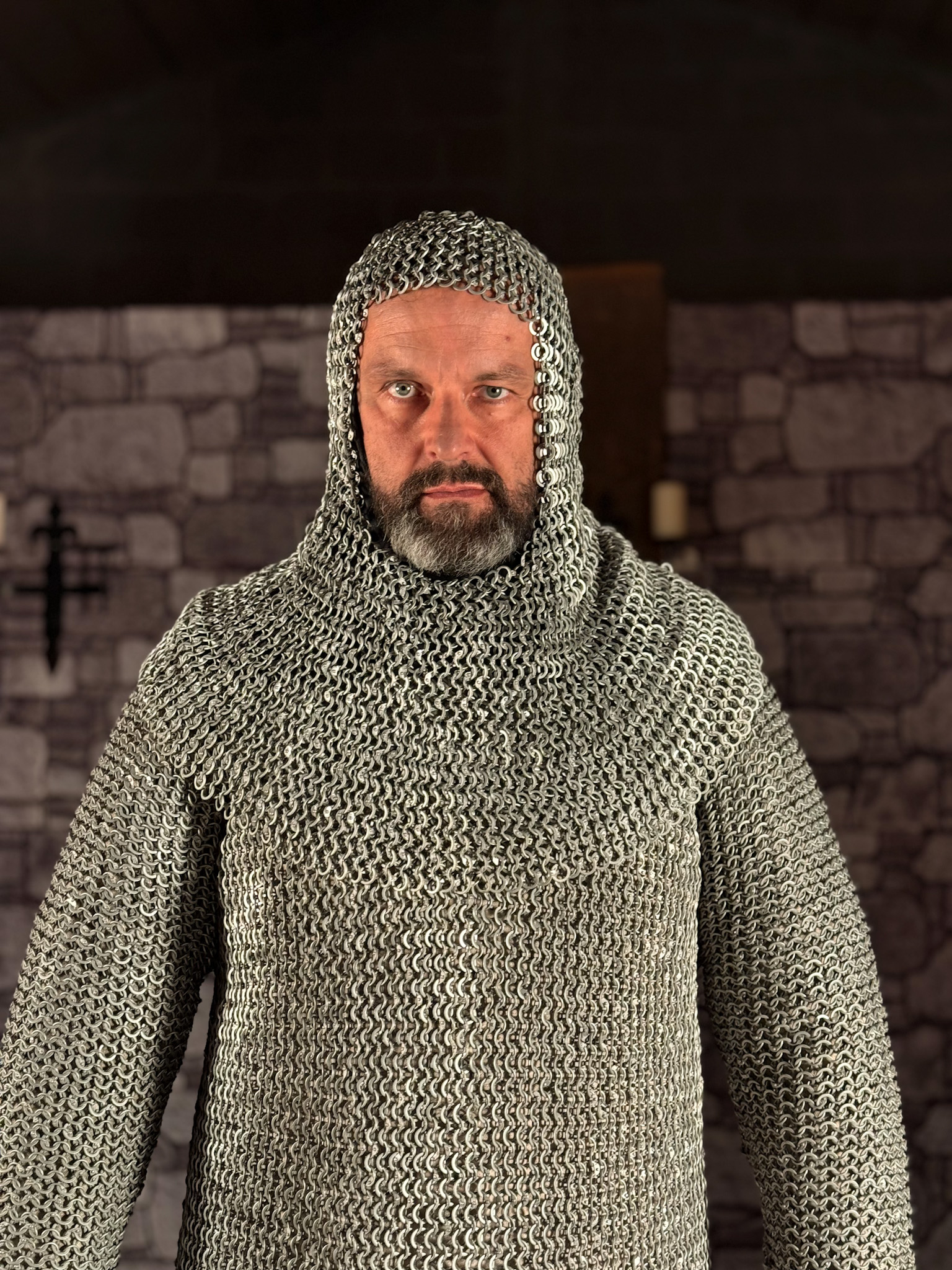 Kettenhaube Aluminium, genietet, ID 10mm