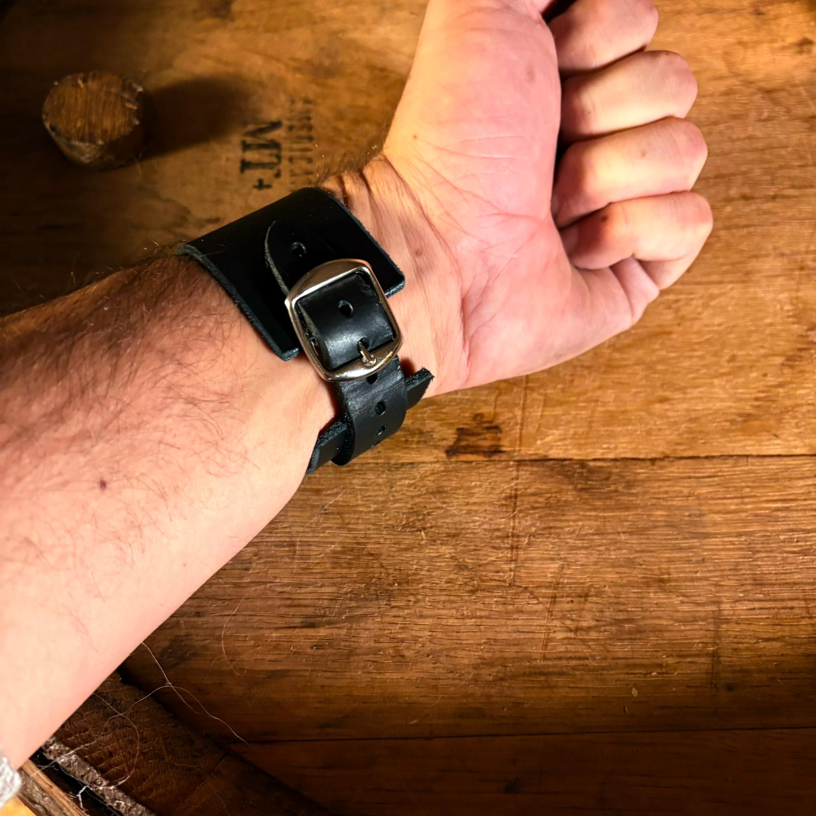 Lederarmband 4cm, einfach